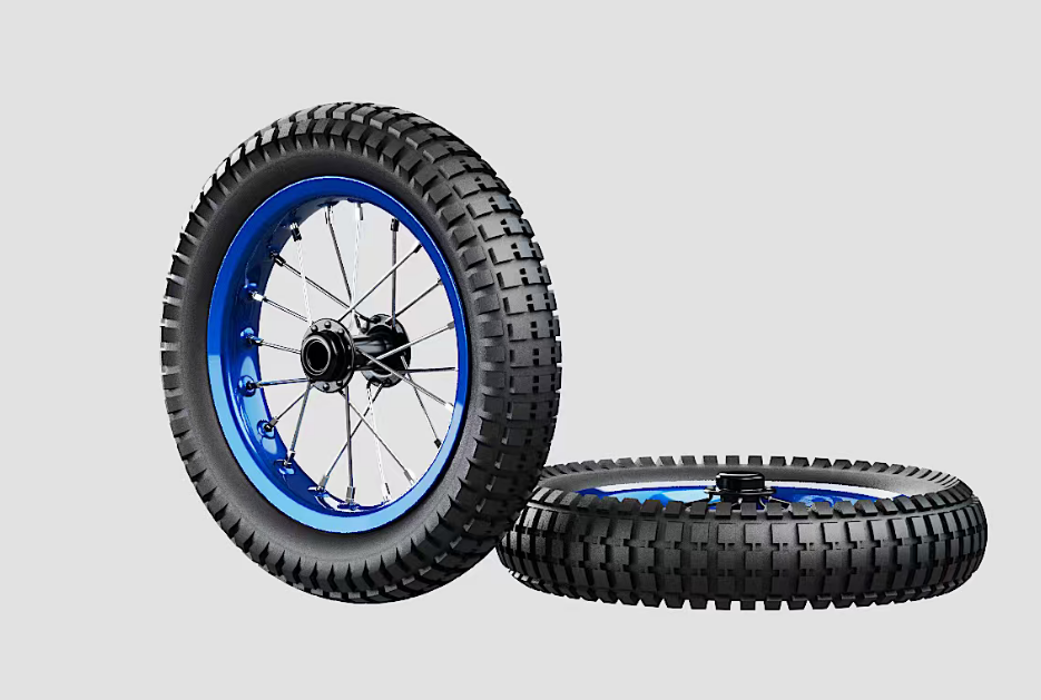 DK12 12"x2.4"Tire Set (Tube + Tire)